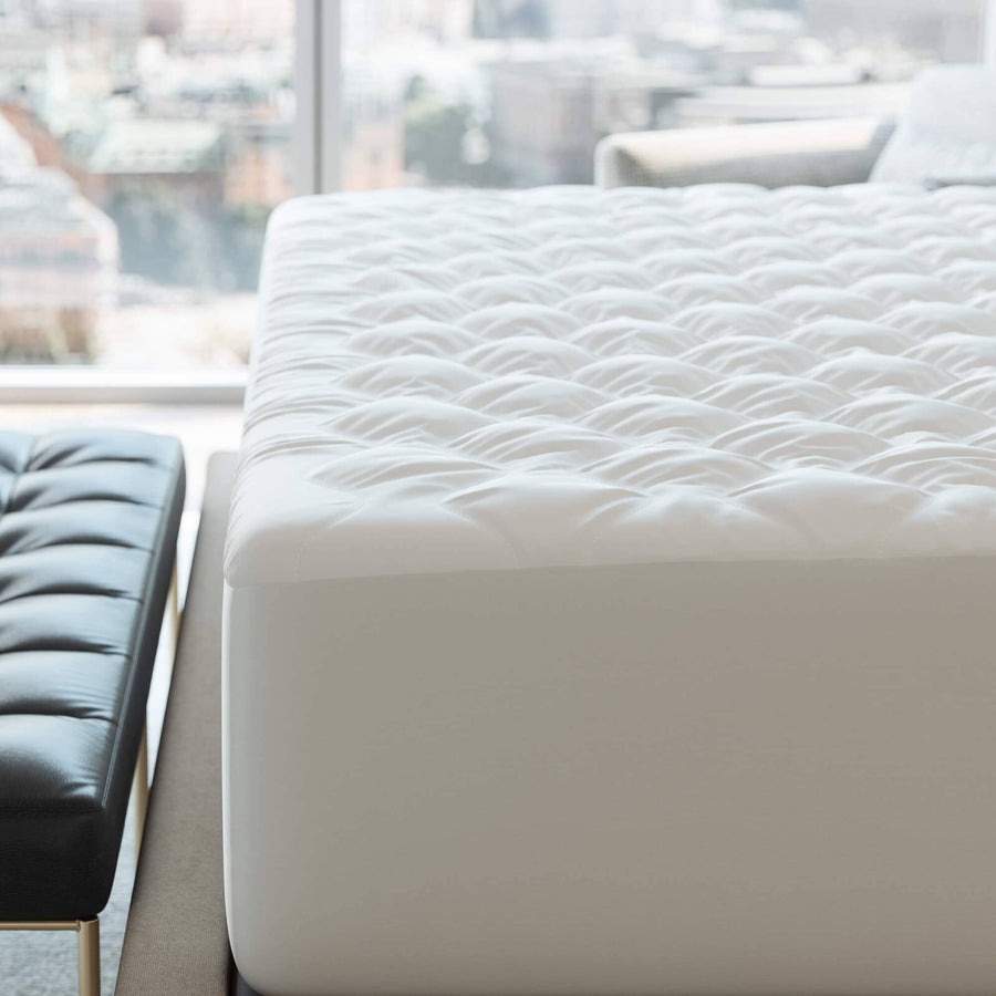 Deluxe Microfiber Waterproof Quilted Mattress Pad Waterproof Mattress Pad Bargoose Home Textiles, Inc.