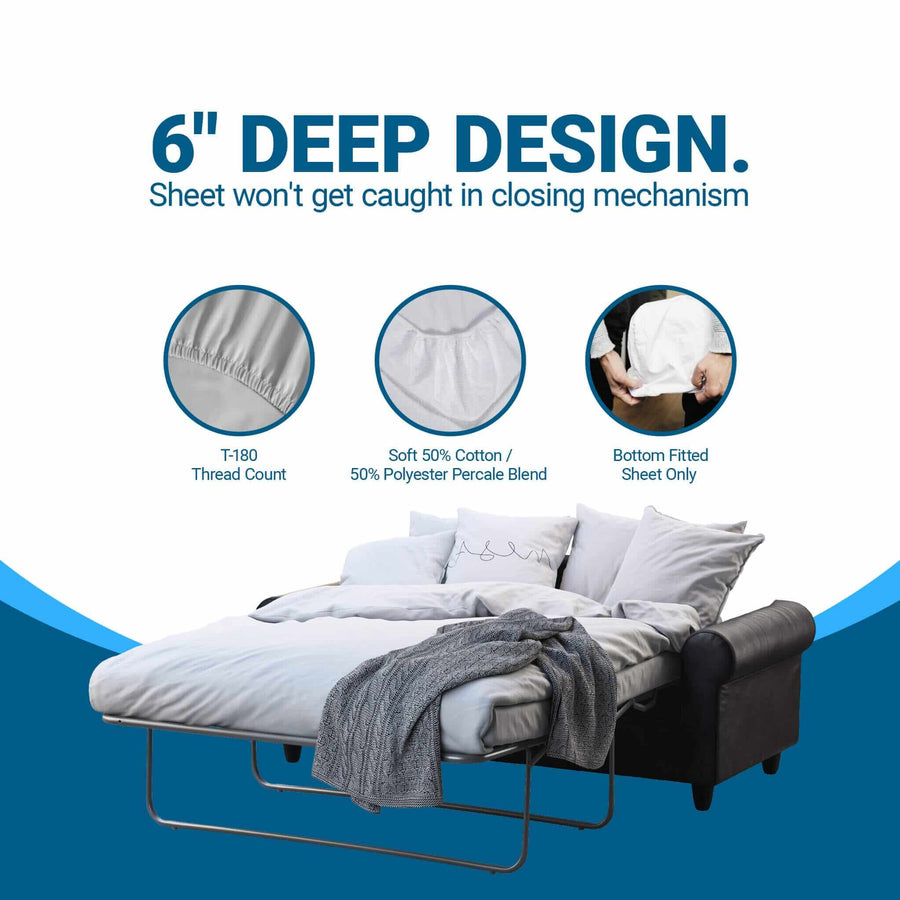 Sofa Bed Sheet by Bargoose Home Textiles Sheets Bargoose Home Textiles, Inc.