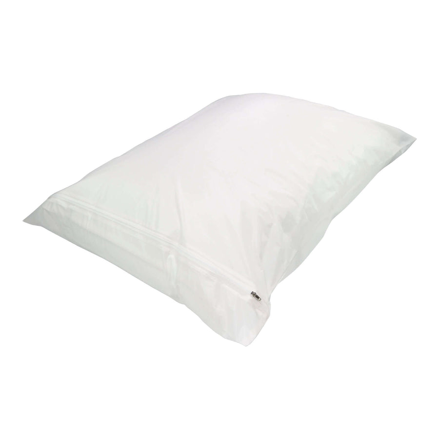 6 Gauge Vinyl Zippered Pillow Protectors - The BedBug Solution™ for Your Pillows - Packed in Pairs Pillow Protector Bargoose Home Textiles, Inc.