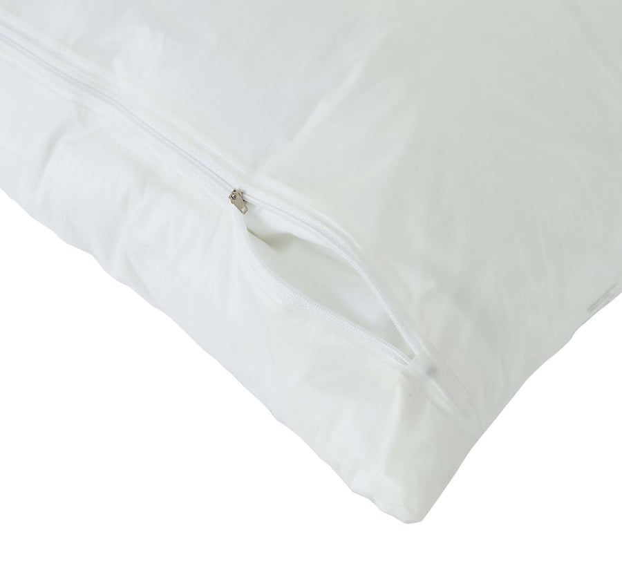 6 Gauge Vinyl Zippered Pillow Protectors - The BedBug Solution™ for Your Pillows - Packed in Pairs Pillow Protector Bargoose Home Textiles, Inc.