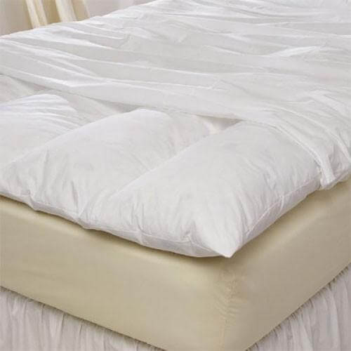AllergyCare™ 100% Cotton Feather Bed Cover Zippered Duvet / Comforter Cover Bargoose Home Textiles, Inc. Twin 39" x 75" 2"