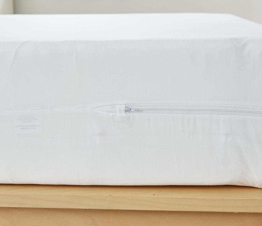 AllergyCare™ - Cotton Zippered Mattress Encasement Protector Zippered Mattress Protector / Cover Bargoose Home Textiles, Inc.