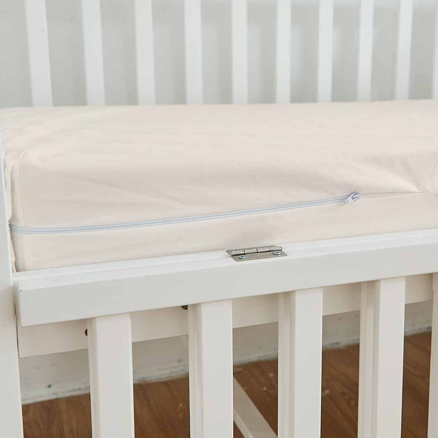 AllergyCare Organic Cotton Crib Mattress Encasing Crib Sheet Bargoose Home Textiles, Inc.