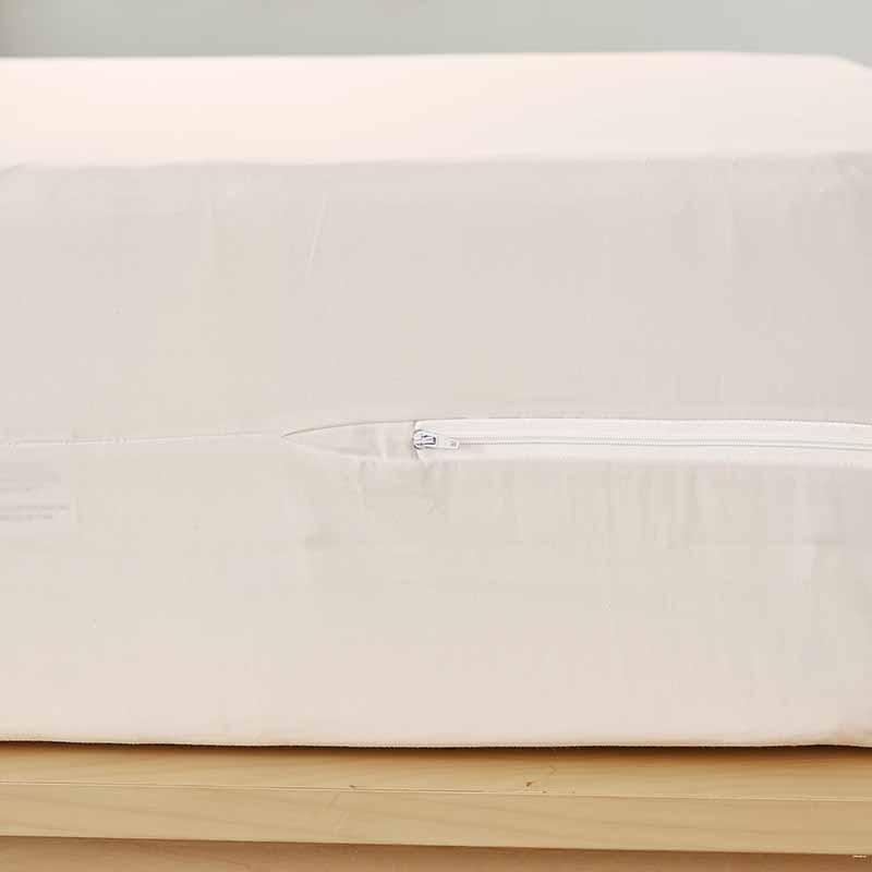 AllergyCare™ - Organic Cotton Zippered Mattress Encasement, GOTS, OKEO-TEX Certified Zippered Mattress Protector / Cover Bargoose Home Textiles, Inc.