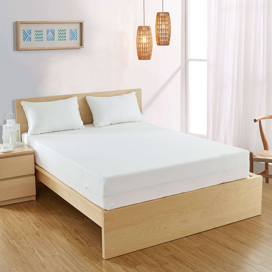 Barrier Bedding - Zippered Polypropylene Mattress Encasements Zippered Mattress Protector / Cover Bargoose Home Textiles, Inc. Twin (39" x 75") Zippered