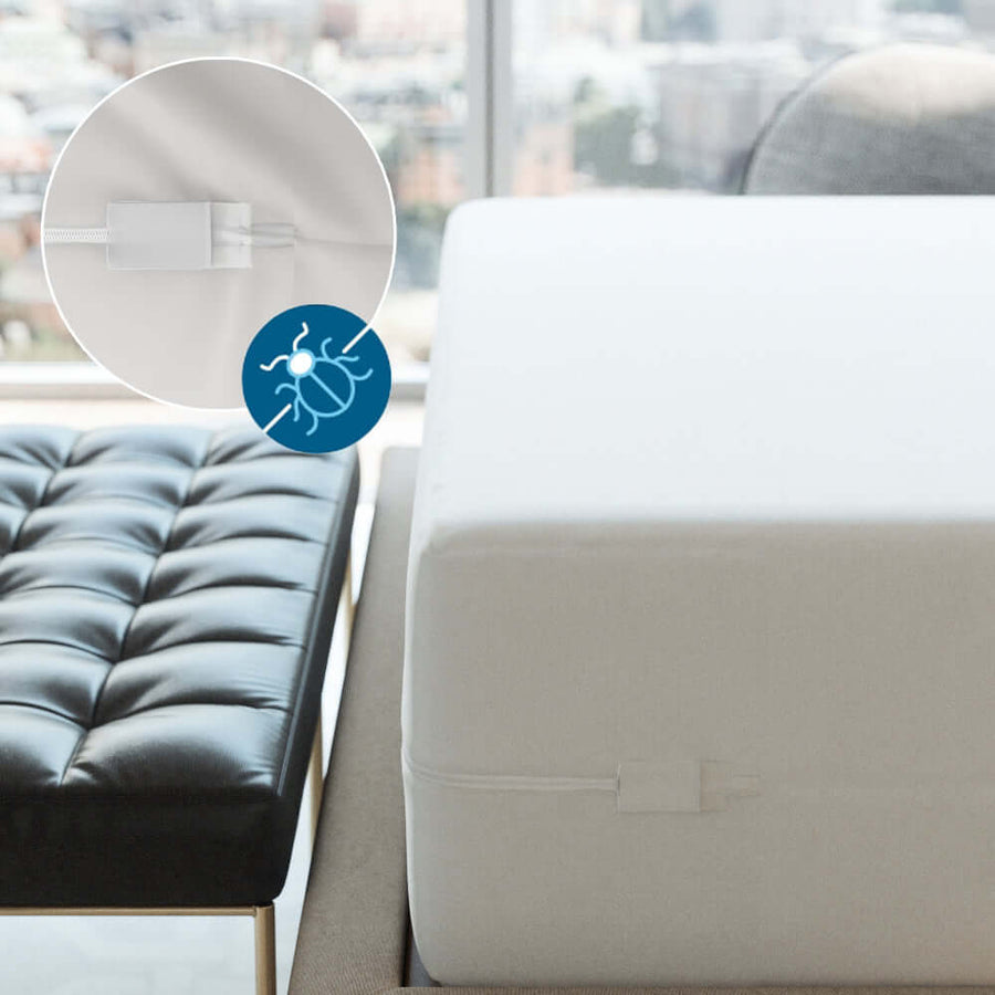 BedBug Solution™ 6 Gauge Vinyl Zippered Mattress Encasements Zippered Mattress Protector / Cover Bargoose Home Textiles, Inc.