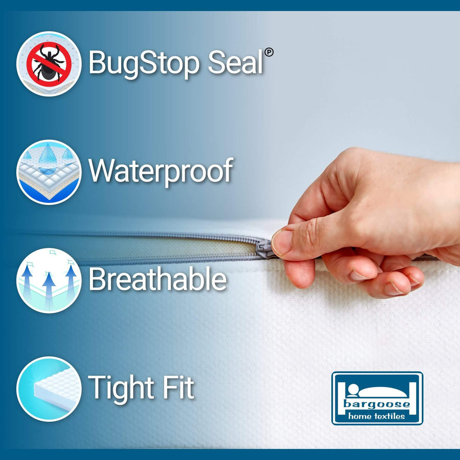 BedBug Solution™ Sofa Sleeper Elite Zippered Mattress Encasement Zippered Mattress Protector / Cover Bargoose Home Textiles, Inc.