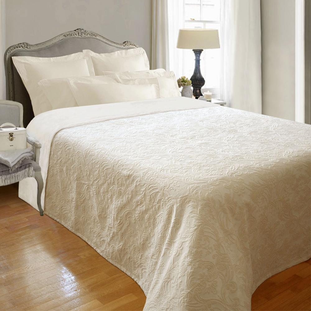 Floral Brocade Jacquard Bedspreads Jacquard Bedspreads Bargoose Home Textiles, Inc. 