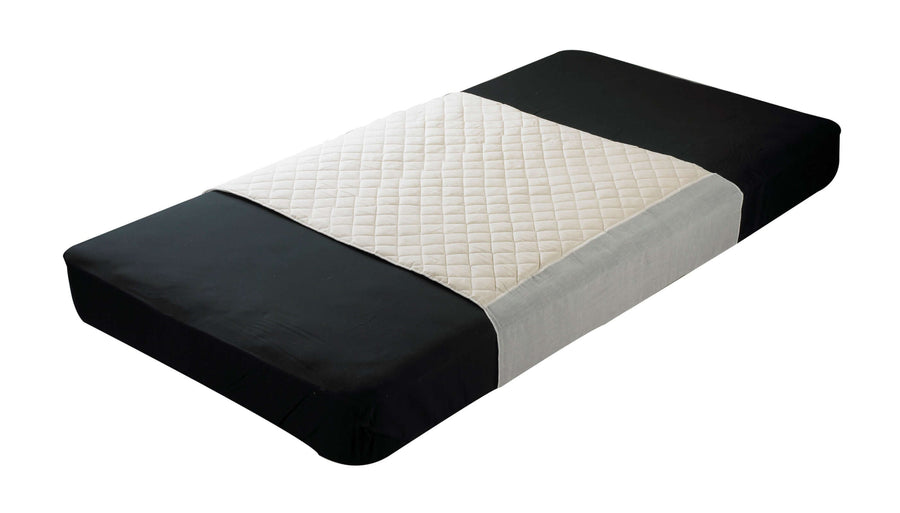 Natural Cotton Top Waterproof Crib Mattress Underpad With Tuck In Tails Waterproof Crib Pad Bargoose Home Textiles, Inc.