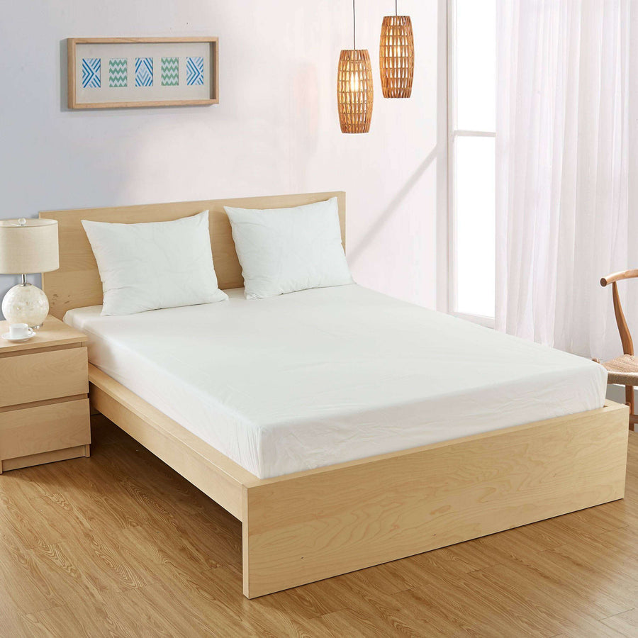 Vinyl Mattress Cover - Fitted Six (6) Gauge | Bed Protector | Waterproof Box Spring Encasement Mattress Protector Bargoose Home Textiles, Inc.