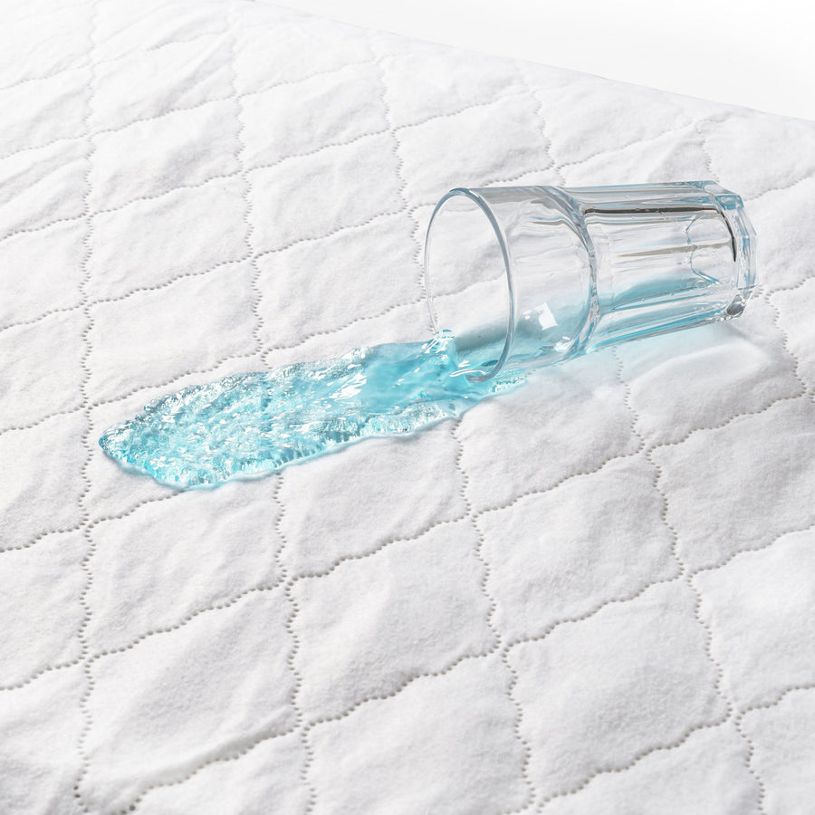 Waterproof Basic Quilted Crib Pad Waterproof Crib Pad Bargoose Home Textiles, Inc. 27" x 36"