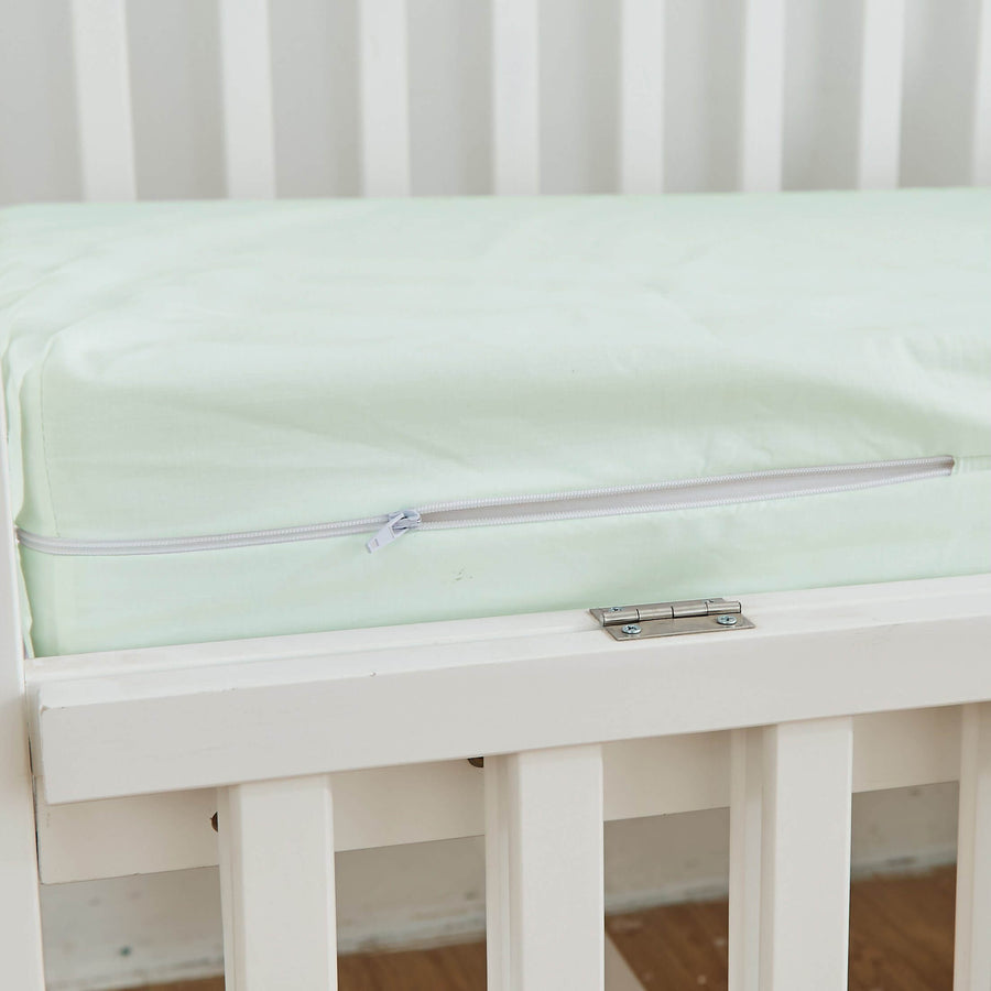 Zippered Baby Crib Bassinet Mattress Sheets / Covers Zippered Crib Mattress Protector Bargoose Home Textiles, Inc.