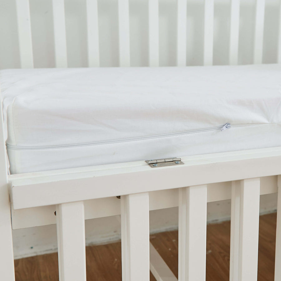 Zippered Baby Crib Bassinet Mattress Sheets / Covers Zippered Crib Mattress Protector Bargoose Home Textiles, Inc.