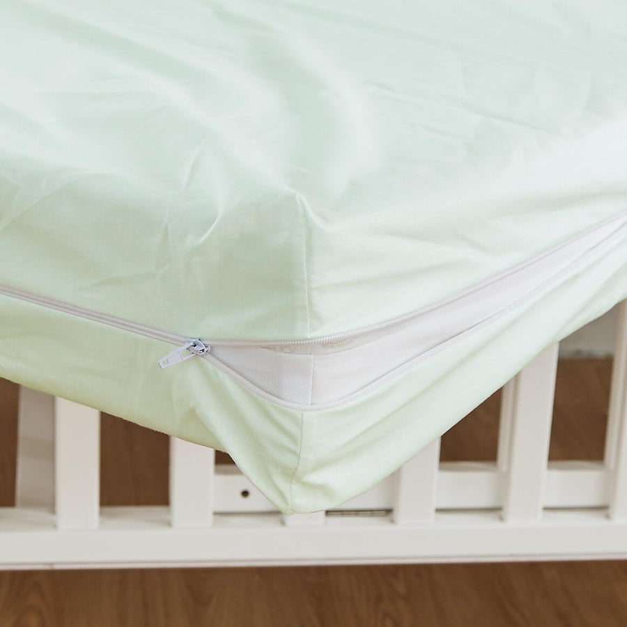 Zippered Baby Crib Bassinet Mattress Sheets / Covers Zippered Crib Mattress Protector Bargoose Home Textiles, Inc.