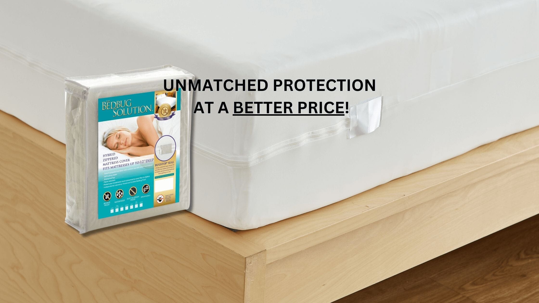 bed bug encasement zipper seal comparison