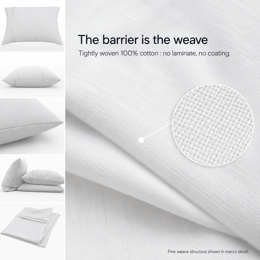 The barrier is the weave
