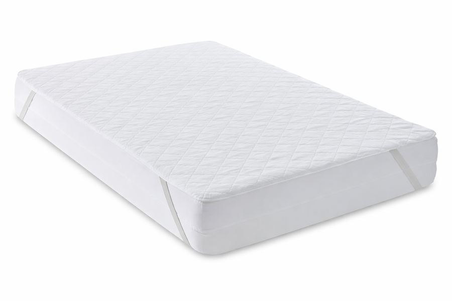 Bargoose Commercial 3-Ply Quilted Waterproof Mattress Pad – Absorbent, Machine Washable