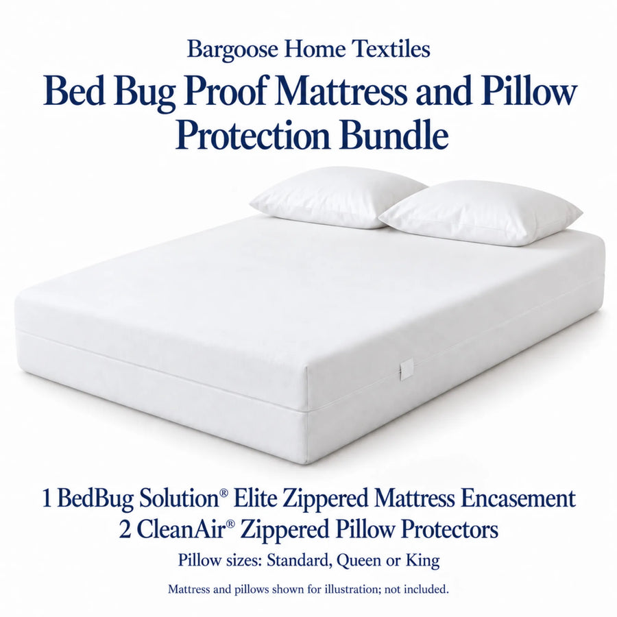 Bed Bug Proof Mattress and Pillow Protection Bundle