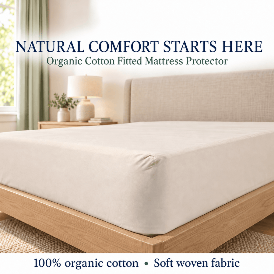 Protège-matelas housse en coton biologique AllergyCare