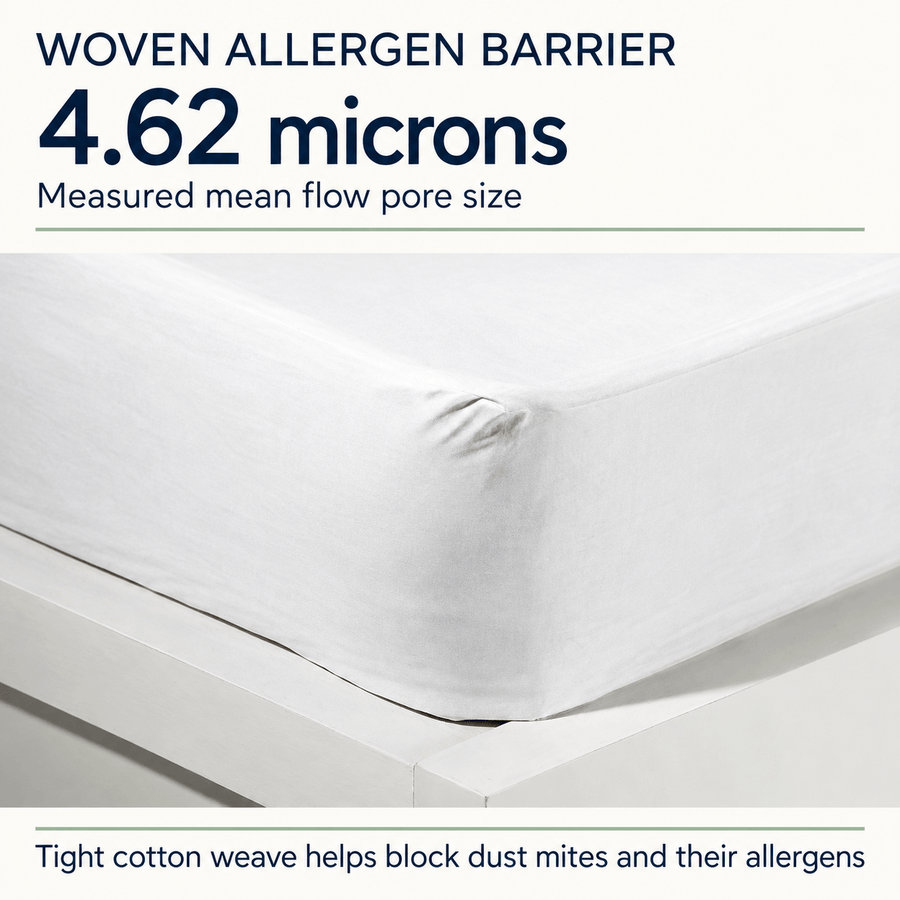 Housse de matelas anti-allergènes AllergyCare™ 100 % coton