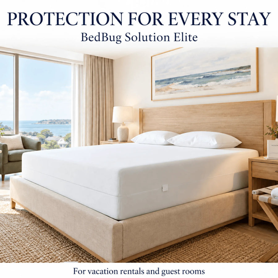 Housse de matelas zippée BedBug Solution Elite, anti-punaises de lit et imperméable