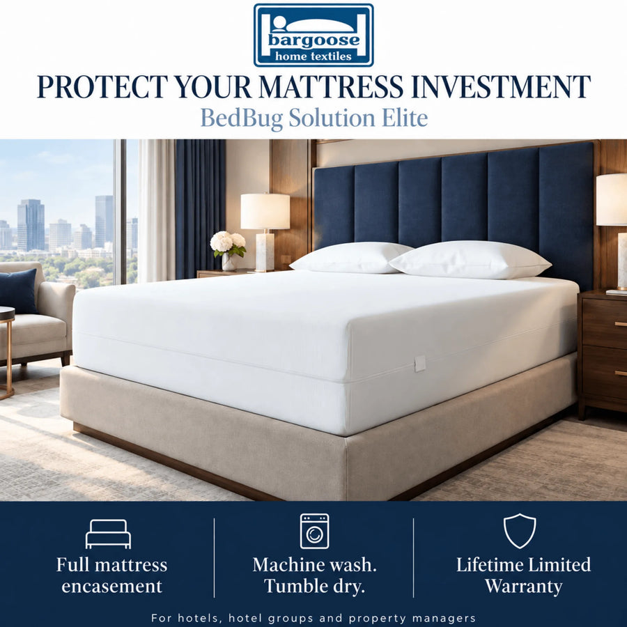 Housse de matelas zippée BedBug Solution Elite, anti-punaises de lit et imperméable