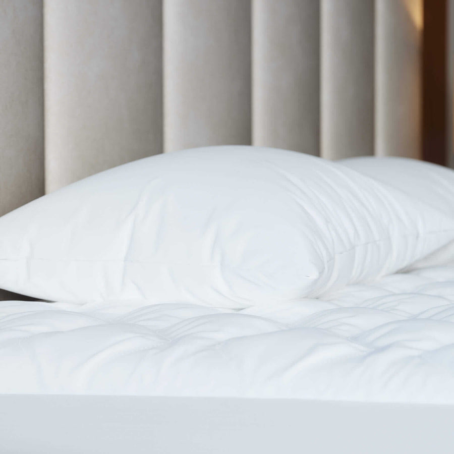 Deluxe Microfiber Waterproof Quilted Mattress Pad Waterproof Mattress Pad Bargoose Home Textiles, Inc. 