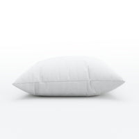 White AllergyCare pillow protector on a white background
