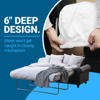 Sofa Bed Sheet by Bargoose Home Textiles Sheets Bargoose Home Textiles, Inc. 