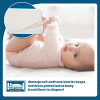 100% Cotton Waterproof Baby Crib Fitted Sheets Crib Sheet Bargoose Home Textiles, Inc. 