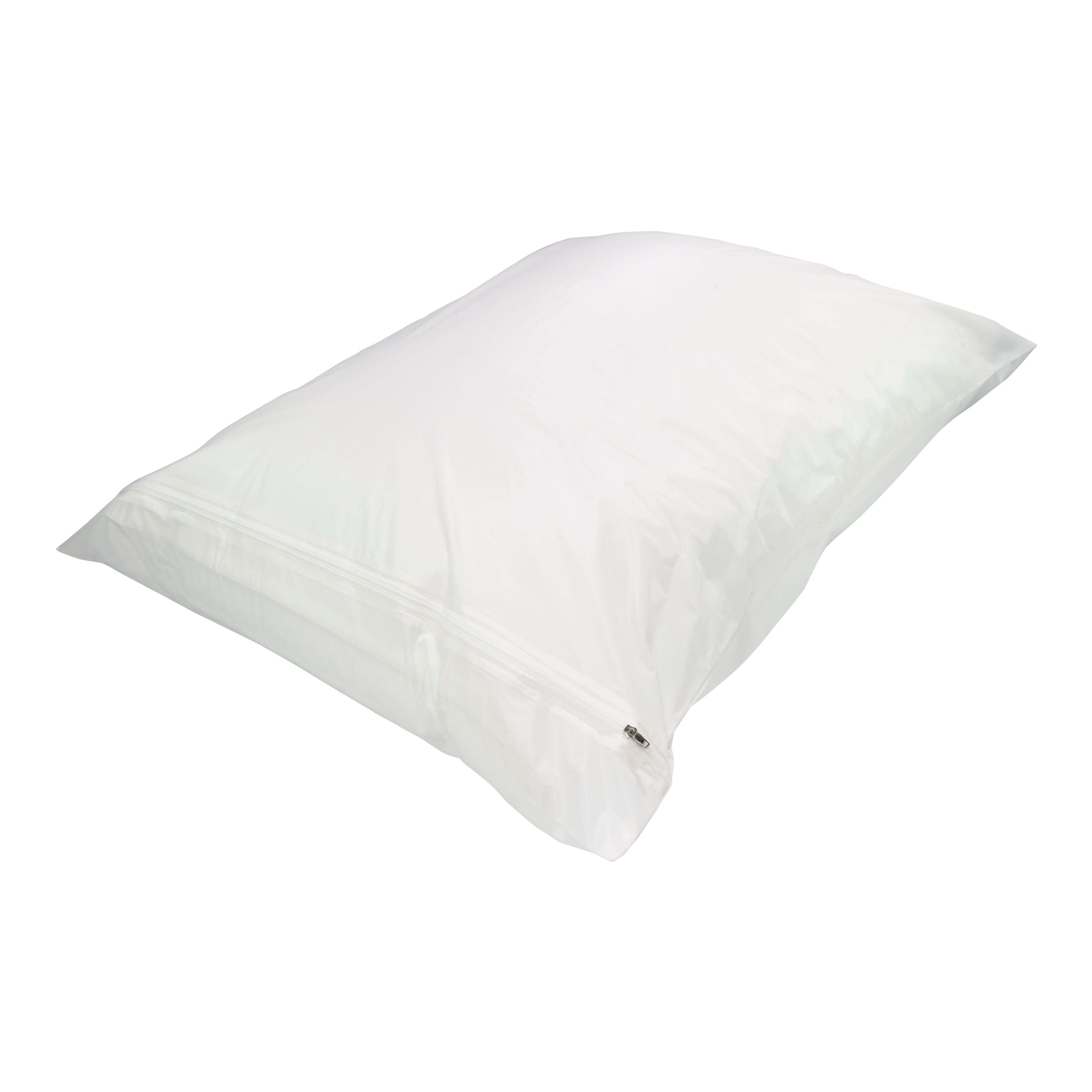 6 Gauge Vinyl Zippered Pillow Protectors - The BedBug Solution™ for Your Pillows - Packed in Pairs Pillow Protector Bargoose Home Textiles, Inc. 