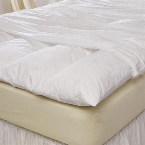 AllergyCare™ 100% Cotton Feather Bed Cover Zippered Duvet / Comforter Cover Bargoose Home Textiles, Inc. Twin 39" x 75" 2" 