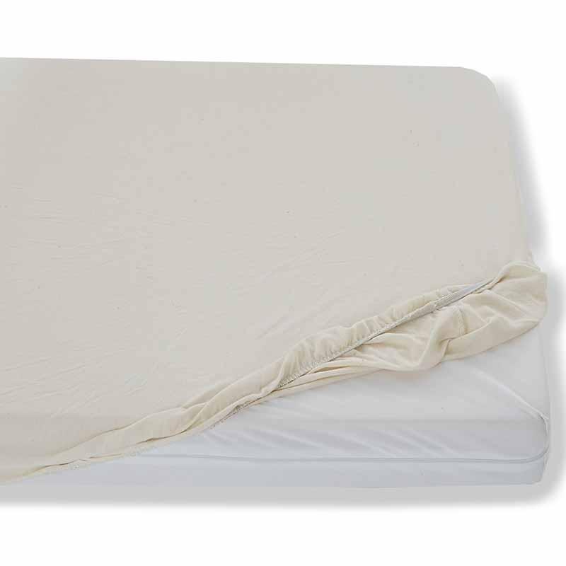 Fitted Waterproof Organic Cotton Mattress Cover Waterproof Mattress Pad Bargoose Home Textiles, Inc. Twin Fitted 39" x 75" x 16" 