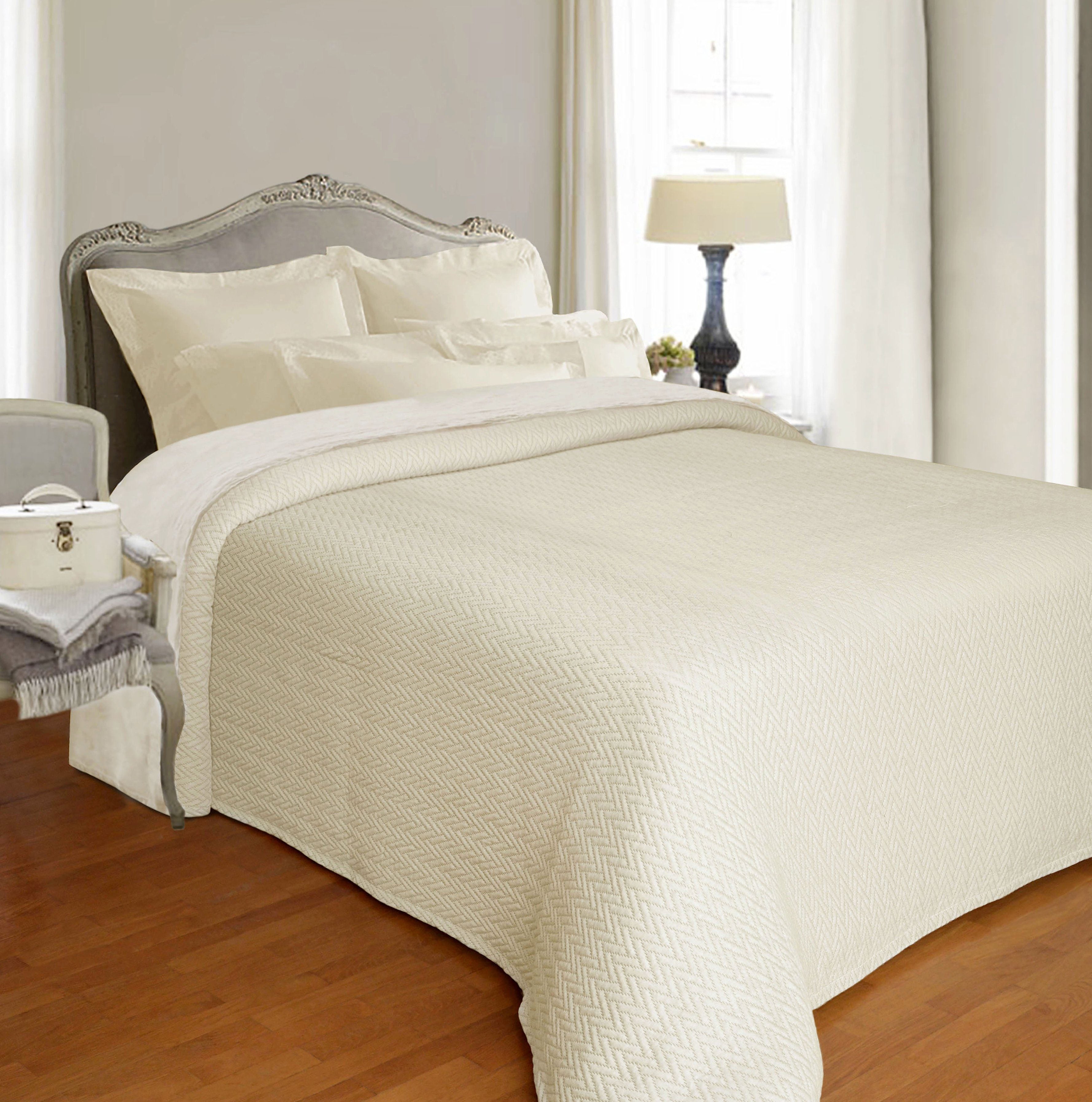 Herringbone Jacquard Bedspreads Jacquard Bedspreads Bargoose Home Textiles, Inc. 