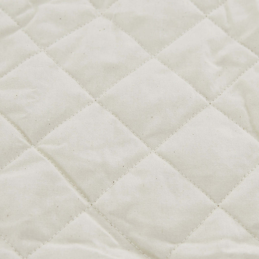 Natural Cotton Fitted Bassinet Sheets For 15" x 30" Crib Mattress - 2 Pack Crib Sheet Bargoose Home Textiles, Inc. 