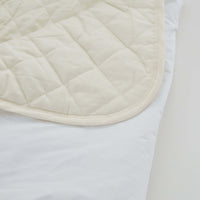 Natural Cotton Fitted Bassinet Sheets For 15" x 30" Crib Mattress - 2 Pack Crib Sheet Bargoose Home Textiles, Inc. 