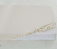 Natural Cotton Fitted Safety® Crib Sheets Crib Sheet Bargoose Home Textiles, Inc. 