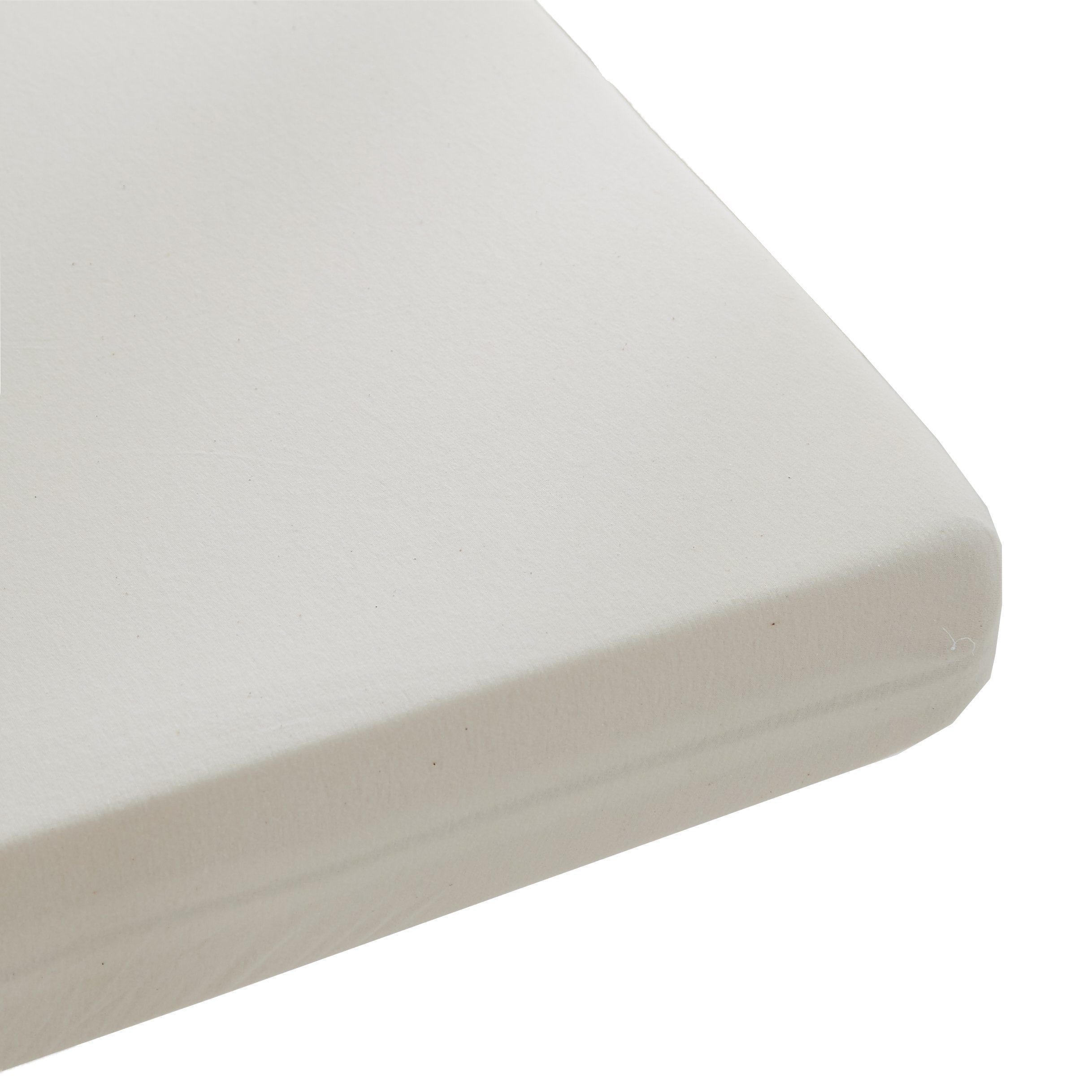 Natural Cotton Fitted Safety® Crib Sheets Crib Sheet Bargoose Home Textiles, Inc. 