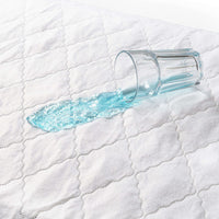 Waterproof Basic Quilted Crib Pad Waterproof Crib Pad Bargoose Home Textiles, Inc. 27" x 36" 