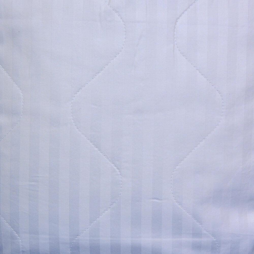 Waterproof Crib Mattress Pad Luxury Satin Stripe Bedding Bargoose Home Textiles, Inc. 